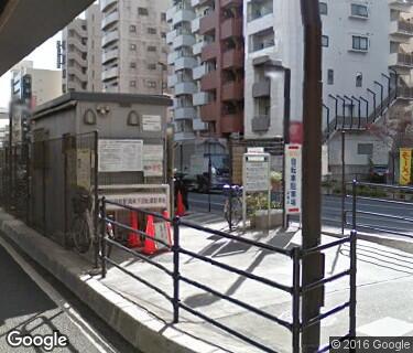 板橋区役所前駅高架下自転車駐車場の写真