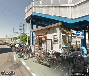 大口駅西口自転車駐車場の写真