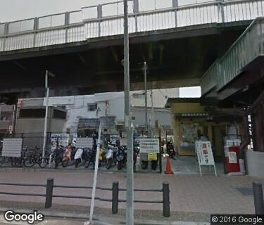 反町駅自転車駐車場の写真
