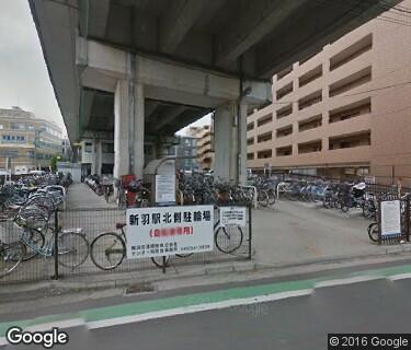 新羽駅北側駐輪場の写真