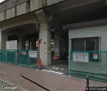 東急新丸子駅(東)駐輪場の写真