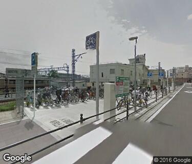 相模大野駅西側第1路上等自転車駐車場の写真