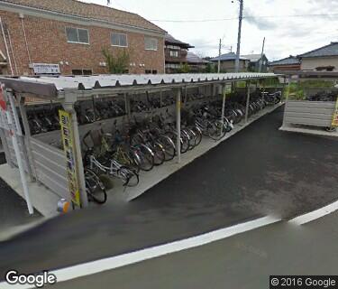 古津駅前自転車等駐車場の写真