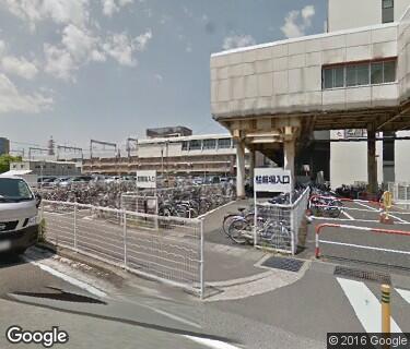 新潟駅南口仮設自転車等駐車場の写真