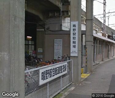 鴫野駅自転車駐車場の写真