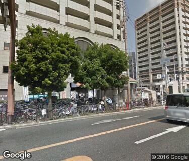 西田辺駅自転車駐車場の写真