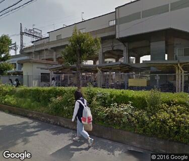 矢田駅駐輪場の写真