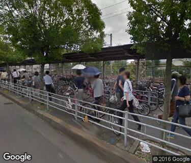 大阪城公園駅自転車駐車場の写真
