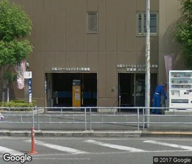 大阪ステーションシティ駐輪場の写真