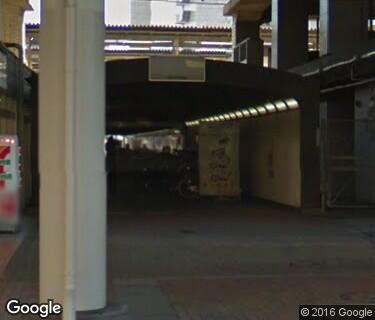 小倉駅東側公共連絡通路自転車駐車場の写真