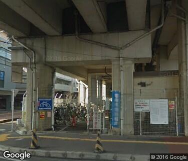 姪浜駅高架下東自転車駐車場の写真