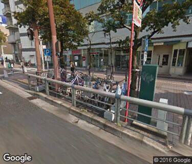 渡辺通駅路上自転車駐車場(南天神ビル前)の写真