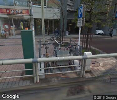 渡辺通駅路上自転車駐車場(福岡フコク生命ビル前C)の写真
