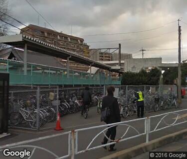 下山門駅前自転車駐車場の写真