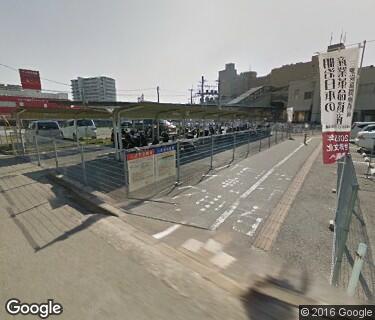 新栄町駅駐輪場の写真
