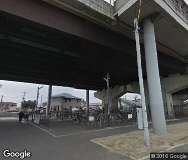 熊電新須屋駅駐輪場の写真
