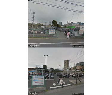 東川口駅前駐輪場の写真