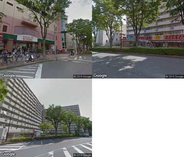 成瀬駅北口路上自転車駐車場の写真
