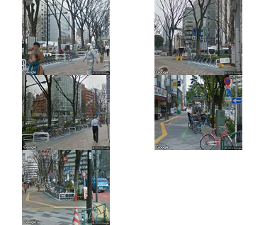 新宿三丁目駅自転車駐輪場の写真
