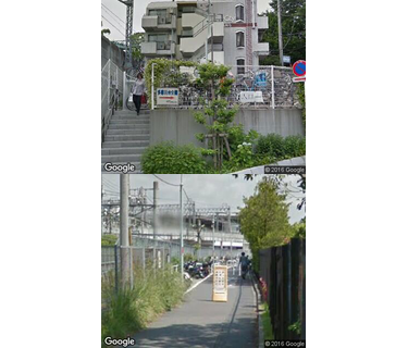 多摩川駅前自転車駐車場の写真