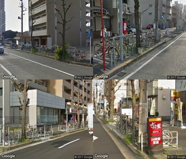志賀本通第1自転車駐車場の写真