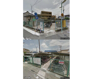 塩釜口南自転車駐車場の写真
