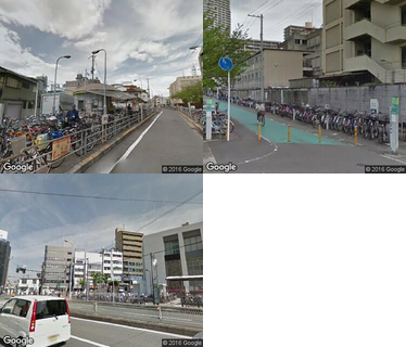 都島駅自転車駐車場の写真