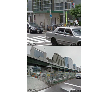 阿波座駅自転車駐車場の写真