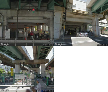 東三国駅自転車駐車場の写真