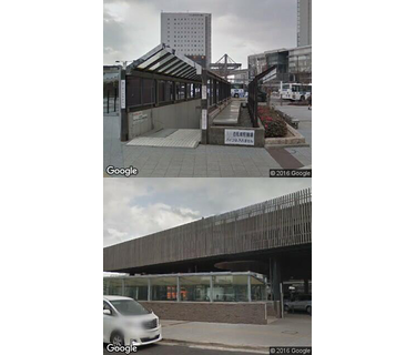 岡山駅西口地下自転車等駐車場の写真