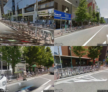博多駅路上駐輪場(筑紫口中央通り)の写真